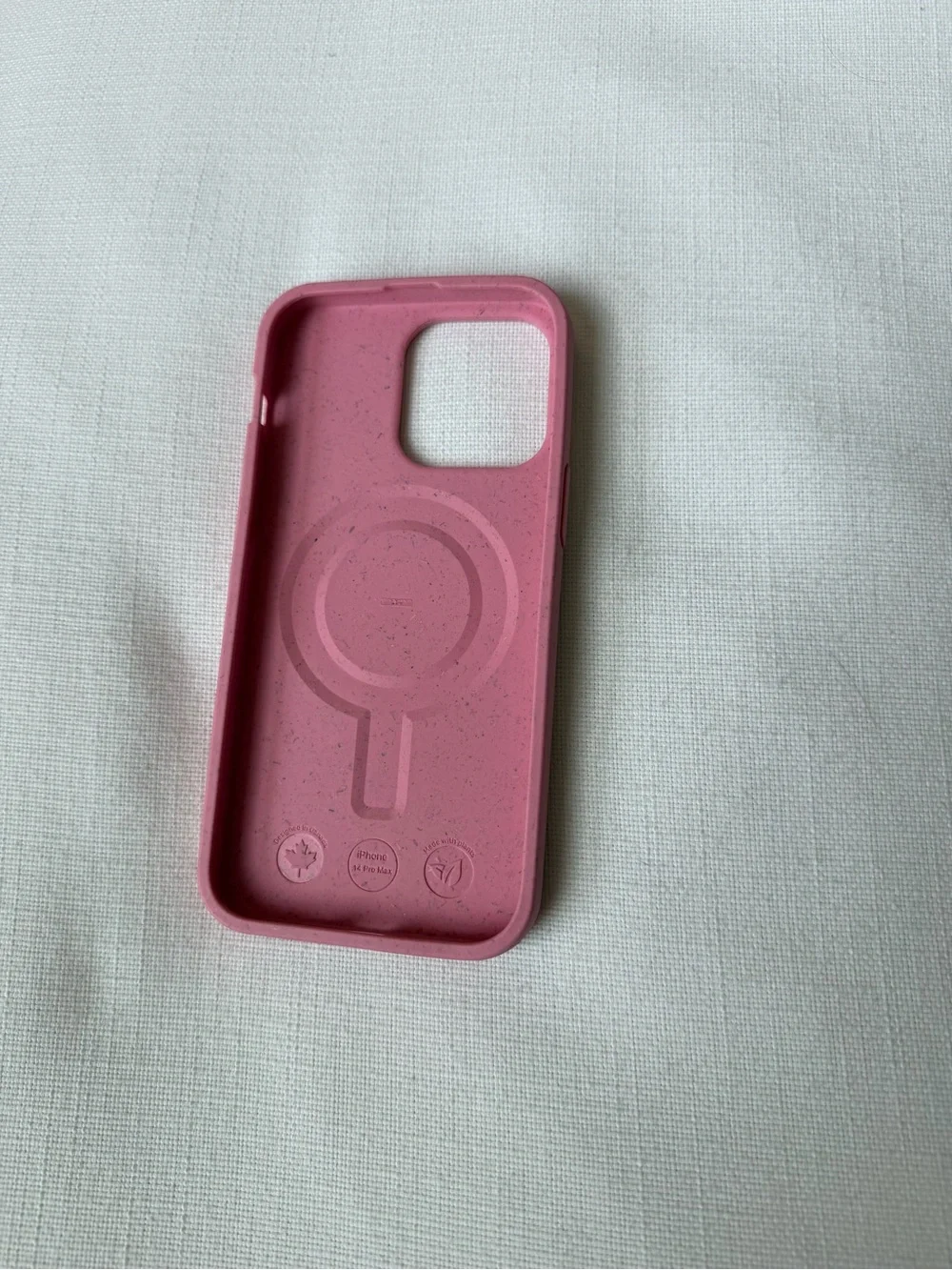 Pela Pink '777' Eco-Friendly Phone Case iphone 14 pro max